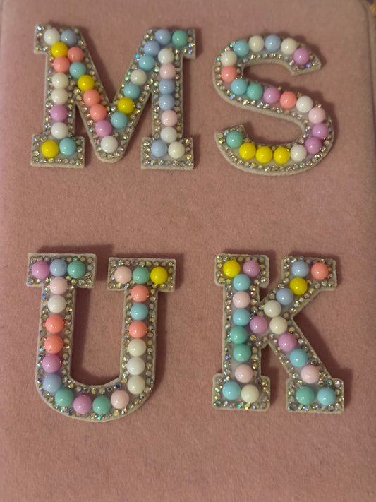 Colorful Letter Patches(1pc.)