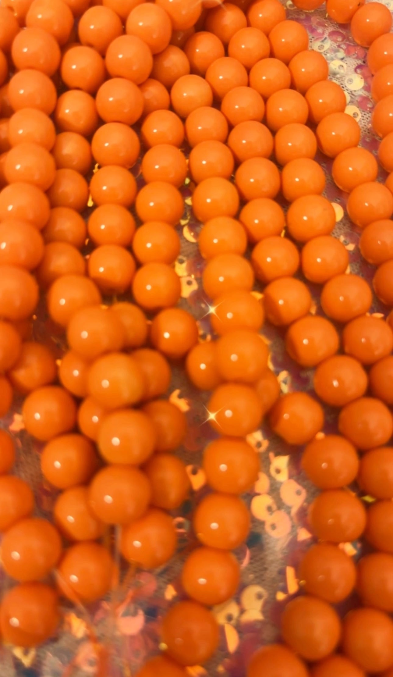 Orange Beads(40ct.)