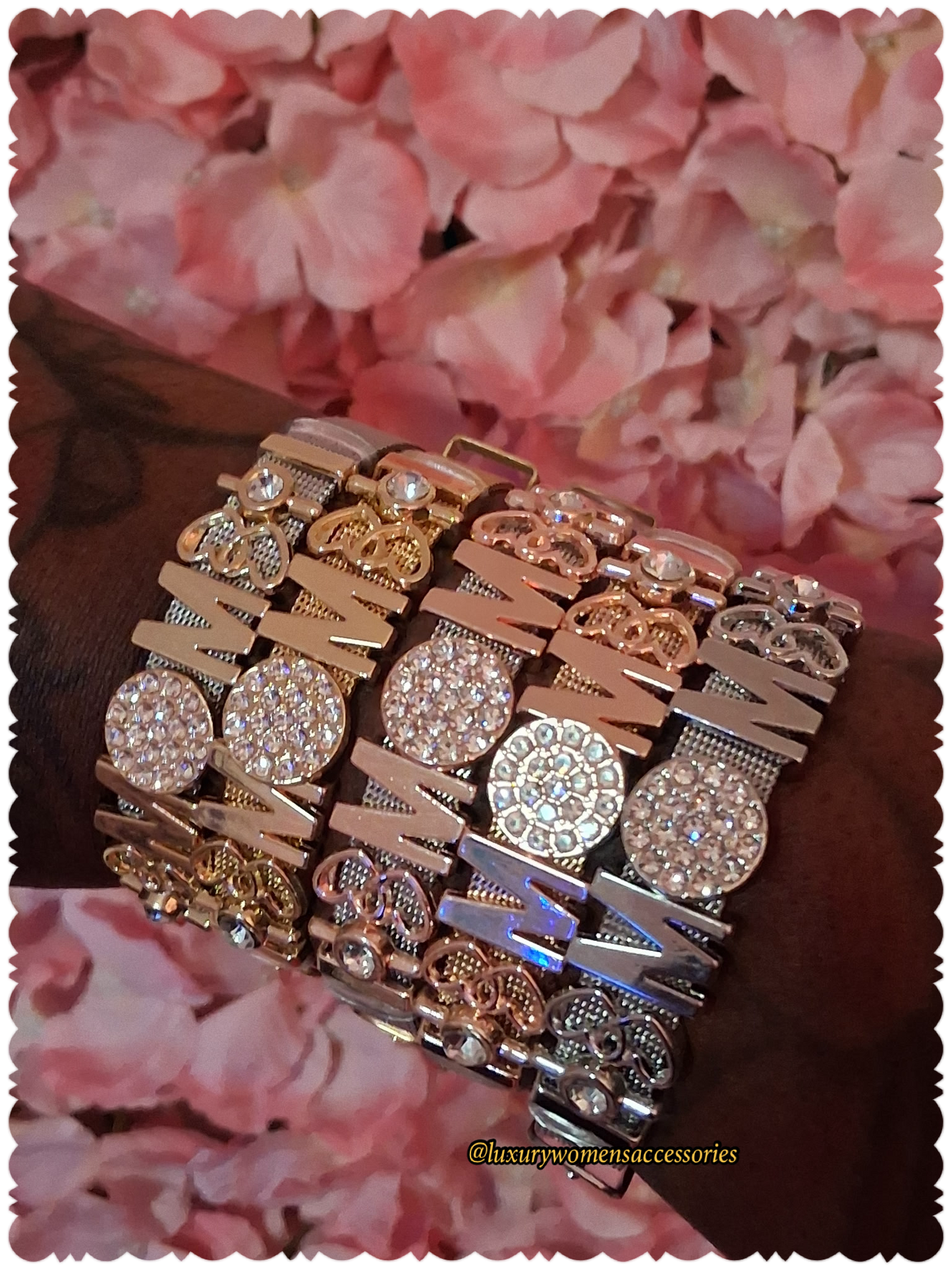 "Mom" Charm Bracelets(Type 2)(1pc.)