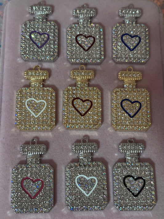 "Bling" Perfume Bottle Charms(1pc.)