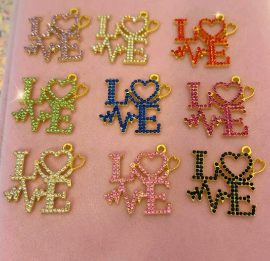 “Bling” Love Charms(1pc.)