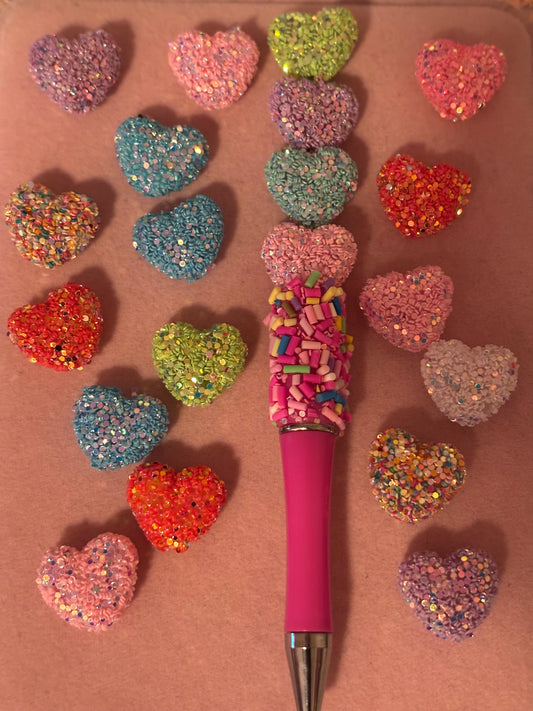 Heart Focal Beads(1pc.)