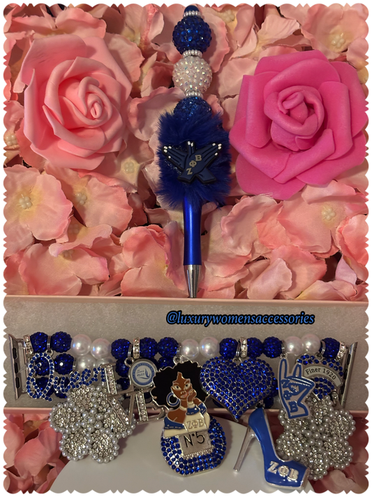 “Custom” Watchband/Pen Set(Made To Order)