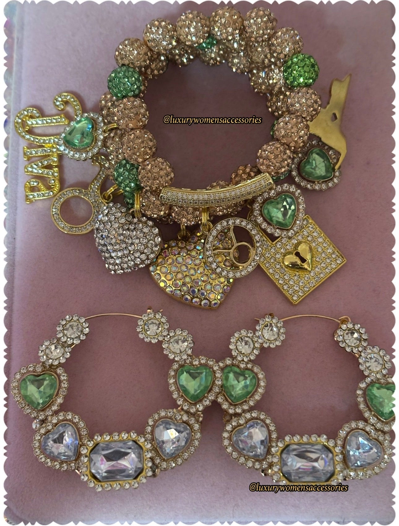 Custom Necklace/Bracelet Set(Made To Order)