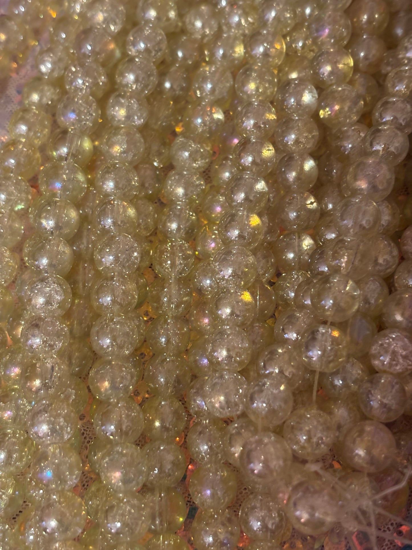 Clear Sparkling Beads(40ct.)