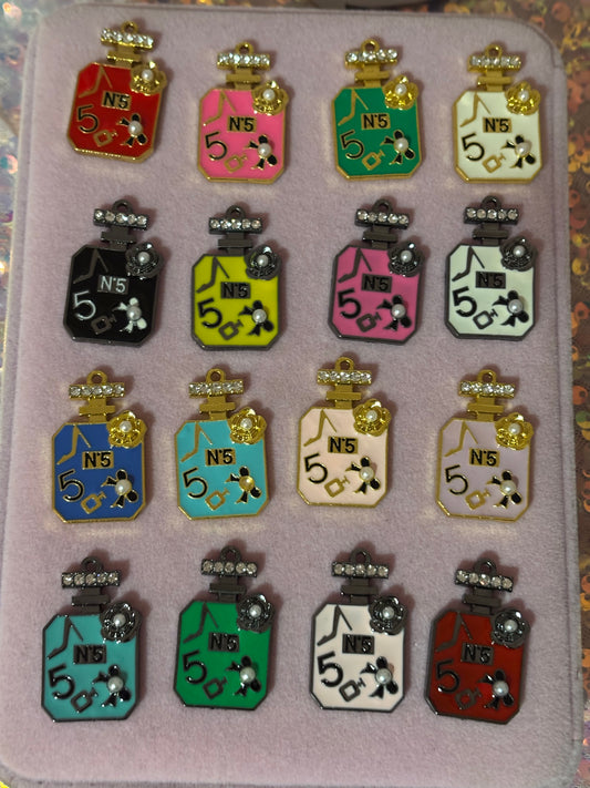 Color Perfume Bottle Charms(1pc.)