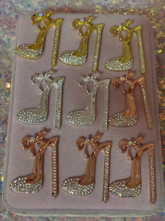 Large Bling Heel Charms(1pc.)