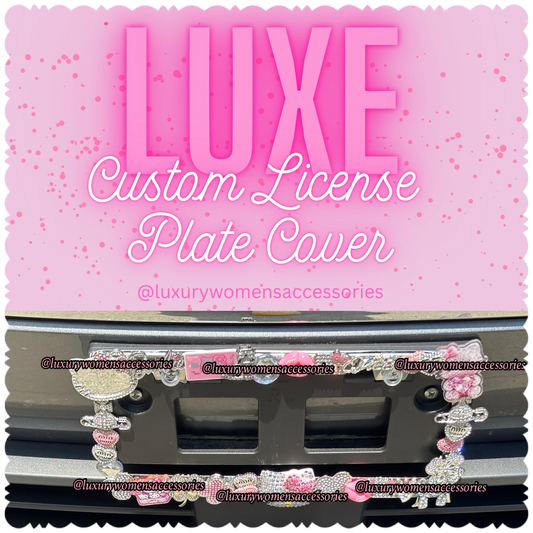 "Custom" License Plate Cover(Made To Order)
