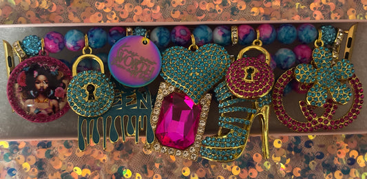 “Restocked” Cotton Candy Beaded Watchband(42/44/45/49MM)
