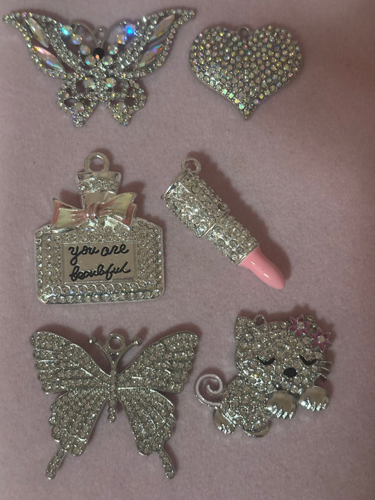 Silver Charm Set(set of 6)