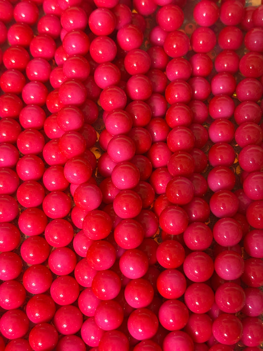 Deep Pink  Beads(40ct.)