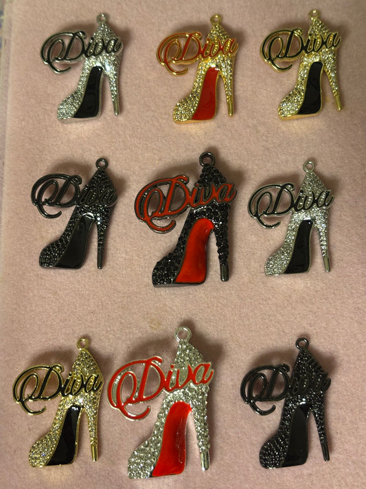 “Diva” Heel Charms(1pc.)