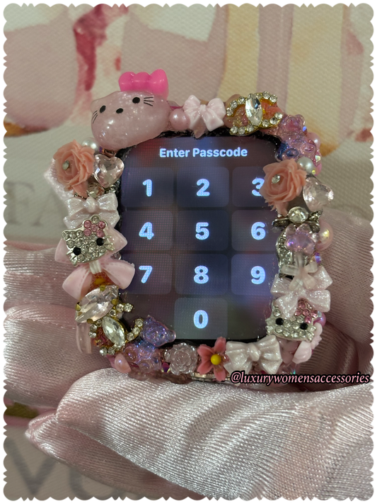 “Custom” Pink “HK” Apple Junk WatchFace(Made To Order)