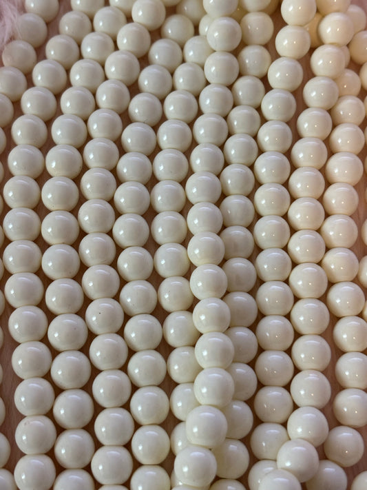 Cream Beads(40ct.)