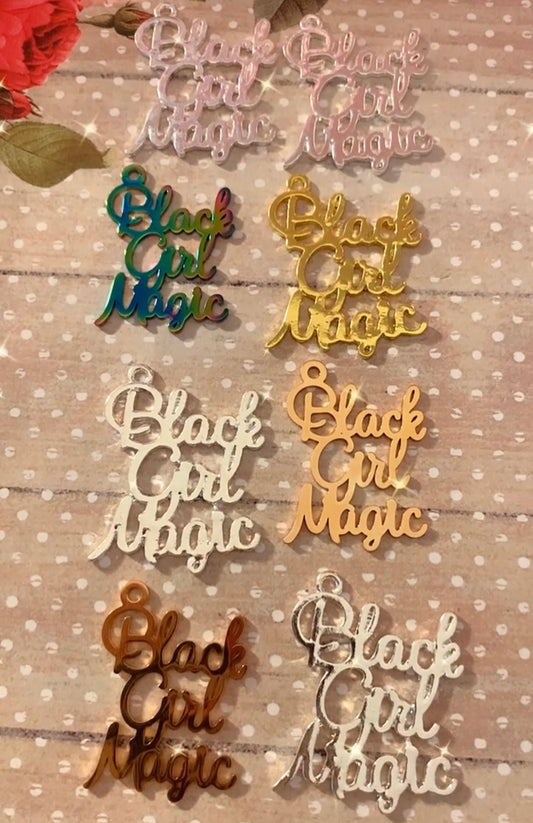 “Black Girl Magic” Charms(1pc.)