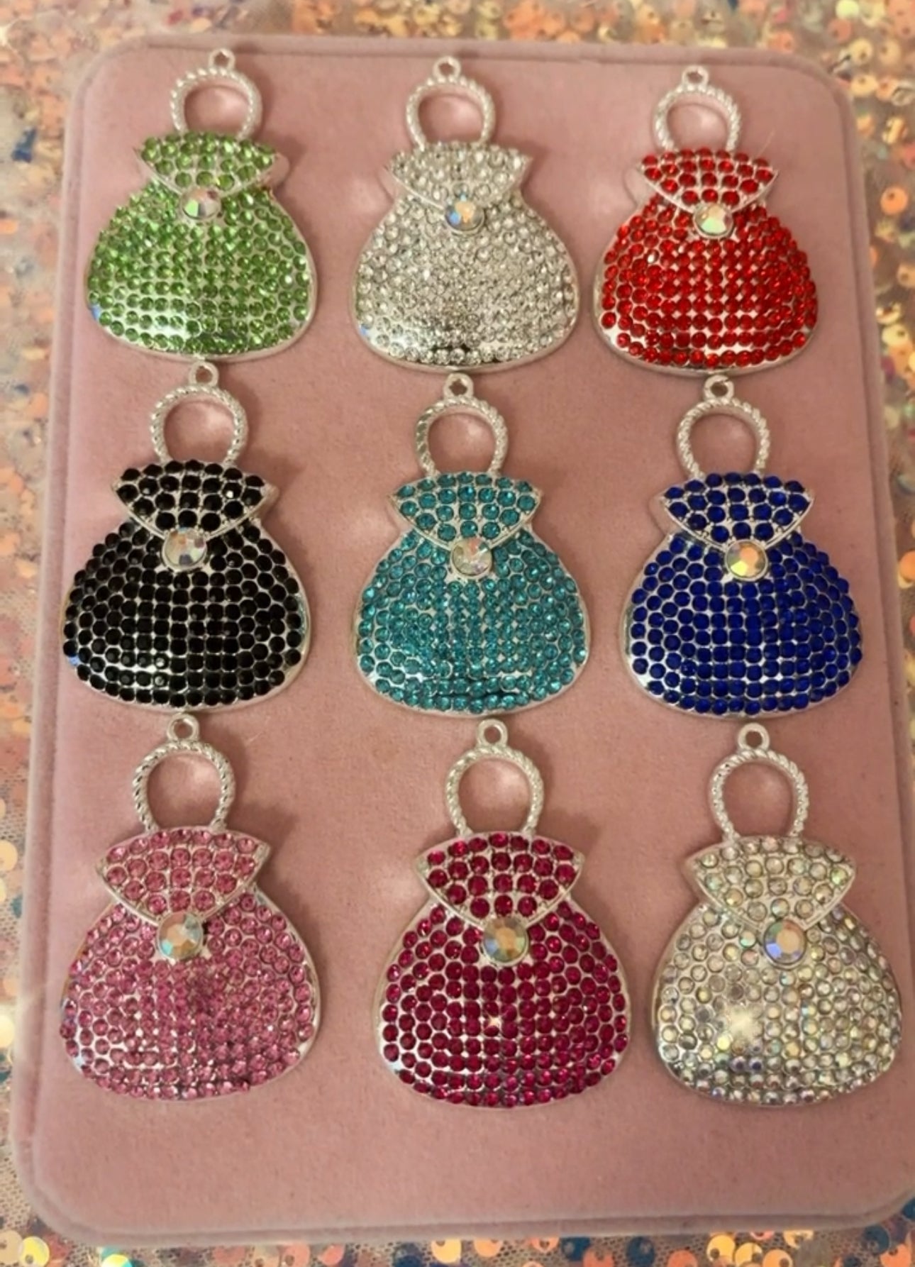 Large “Bling” Purse Charms(1pc.)