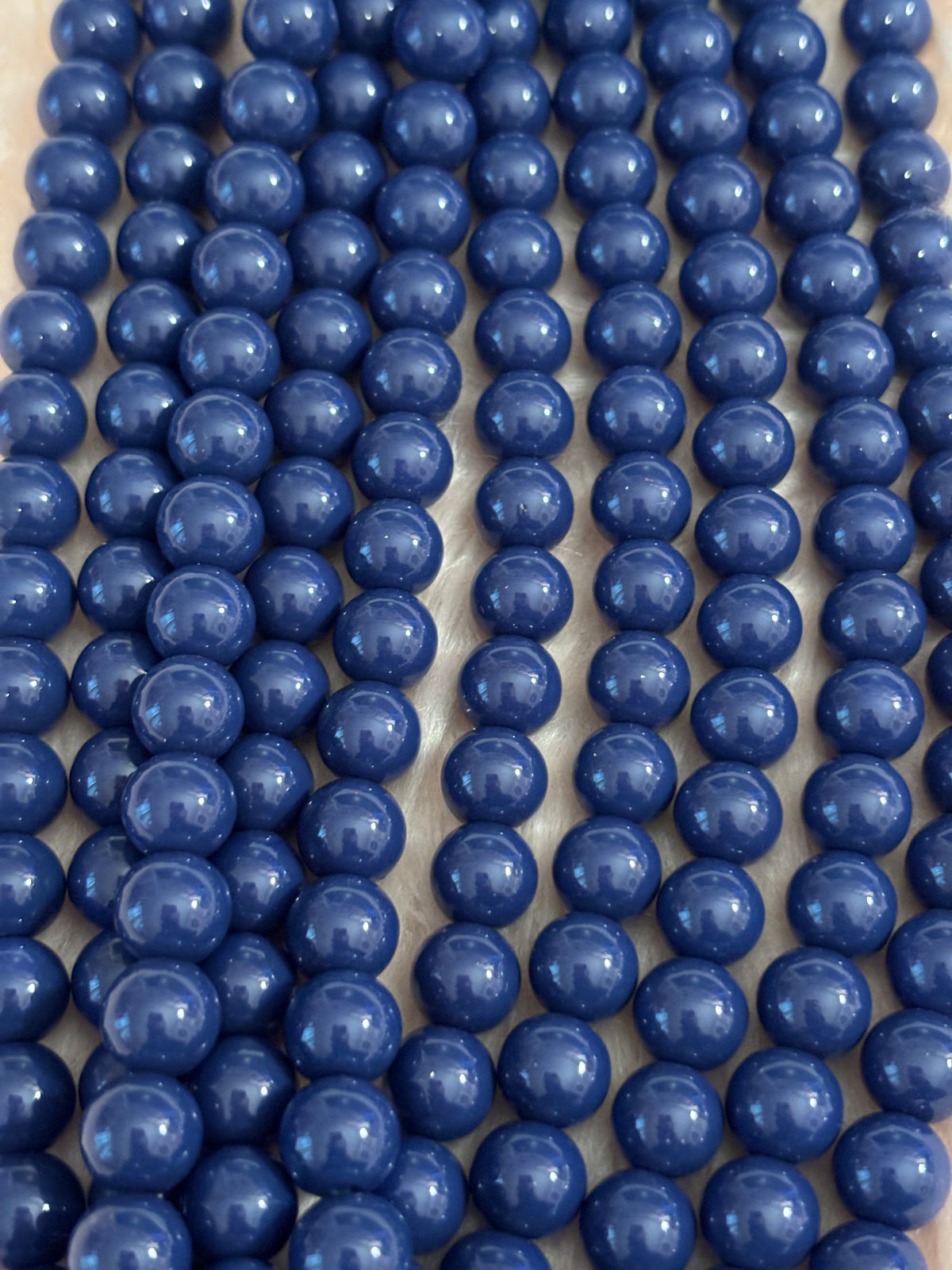 Dark Blue Beads(40ct.)