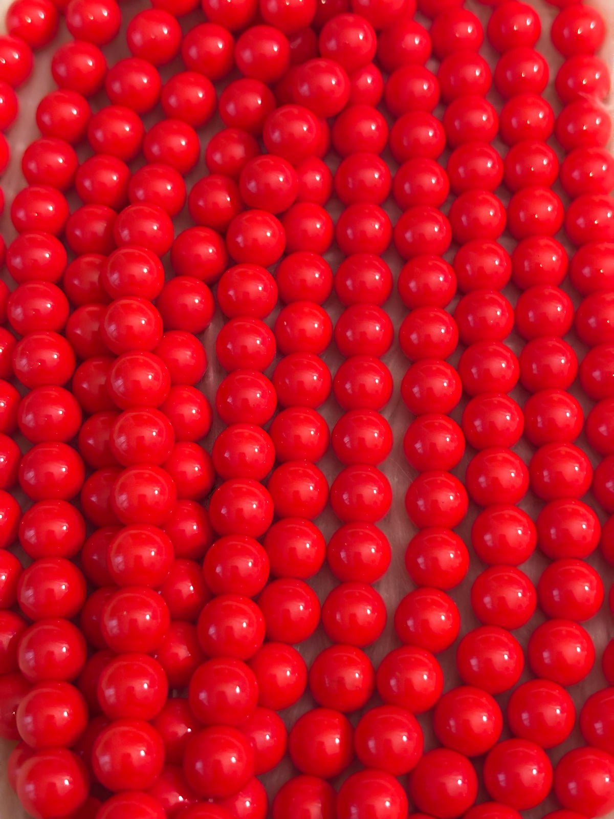 Bright Red Beads(40ct)