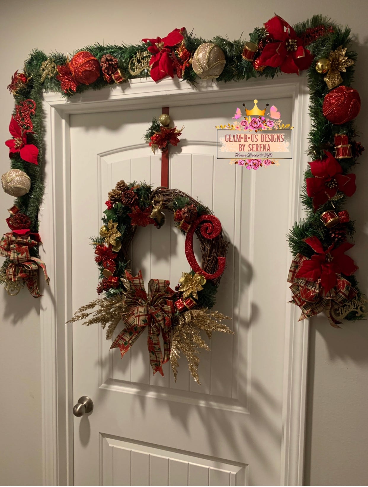 Custom “Luxury” Wreath Hanger