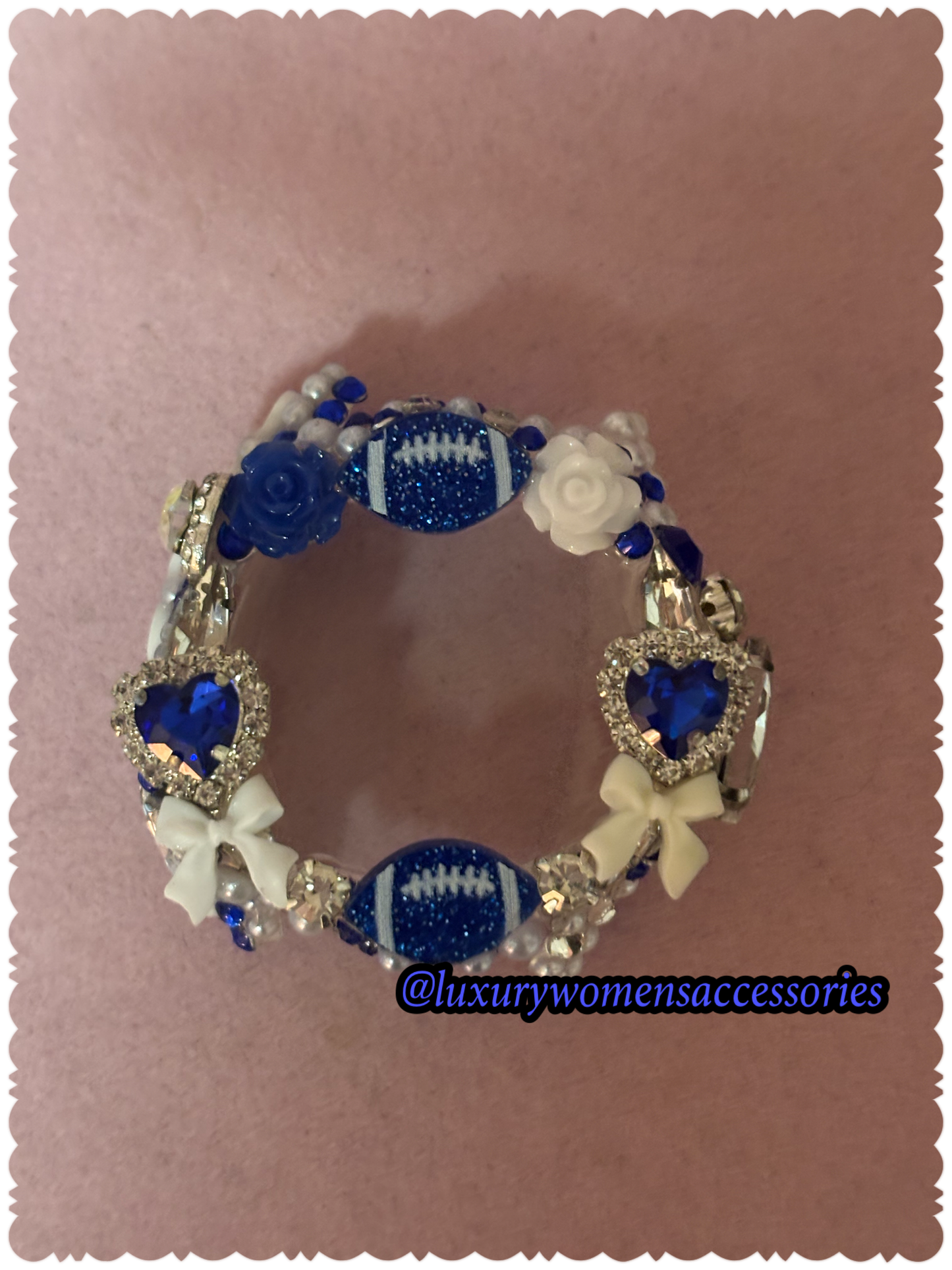 “Custom” Sports Bracelets(Made To Order)