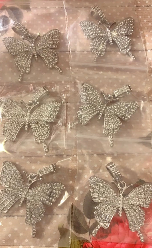Bling Butterfly Charms(1pc.)