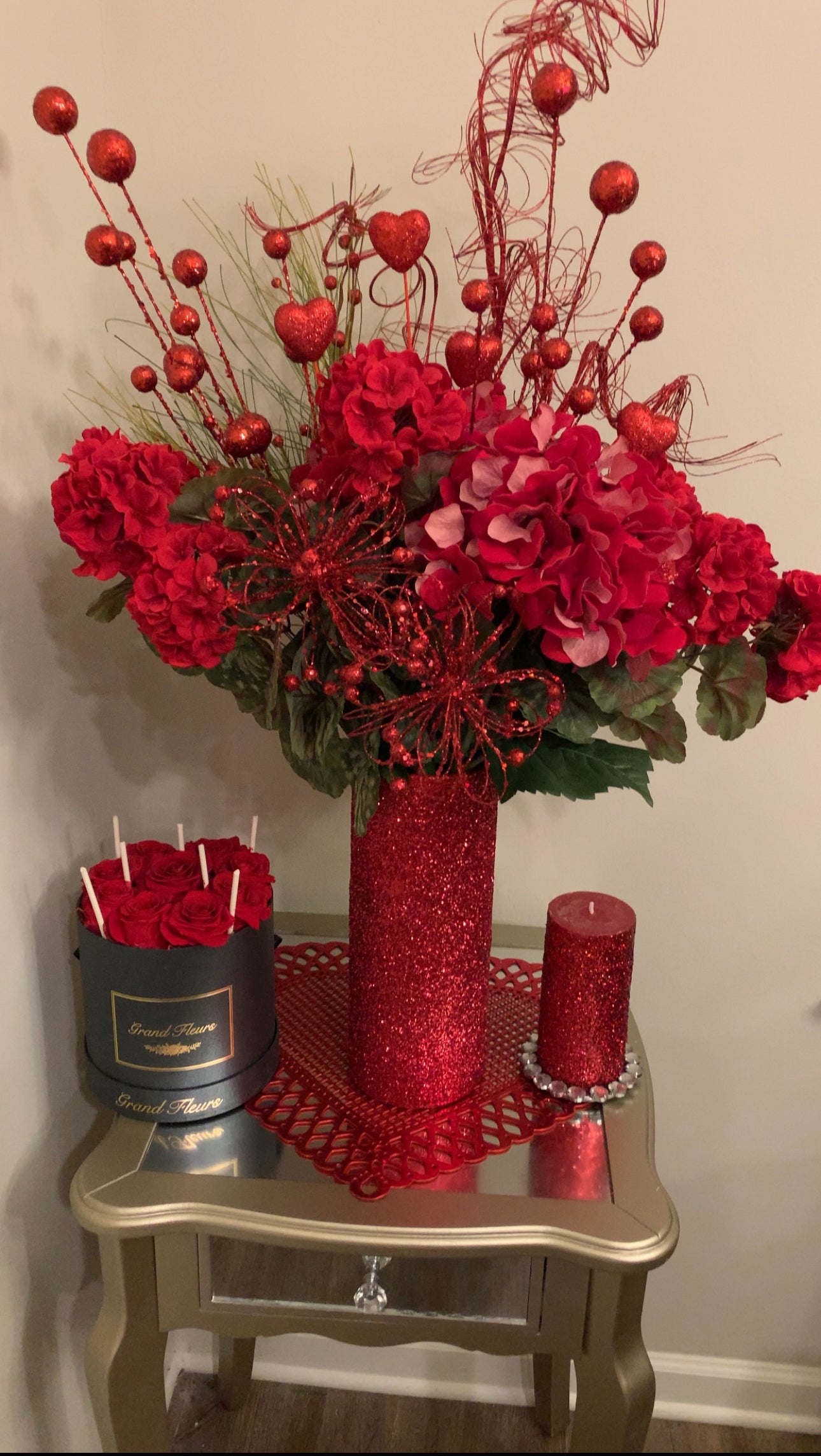 Custom Color “Sparkling” Vase