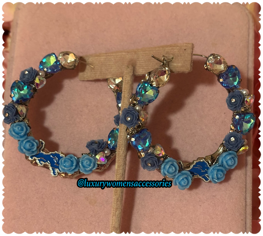 "Custom" Junk Hoop Earrings(Made To Order)