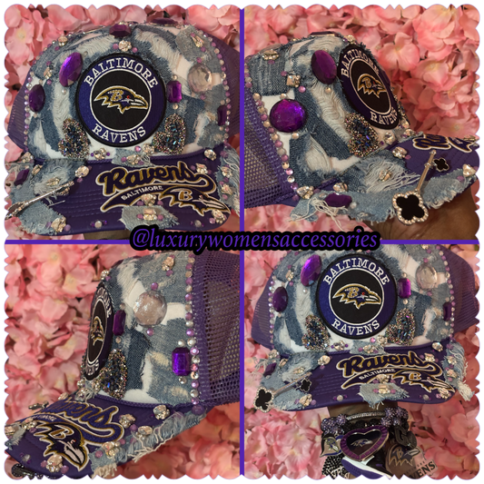 "LUX" Ravens Cap(Ready To Ship)