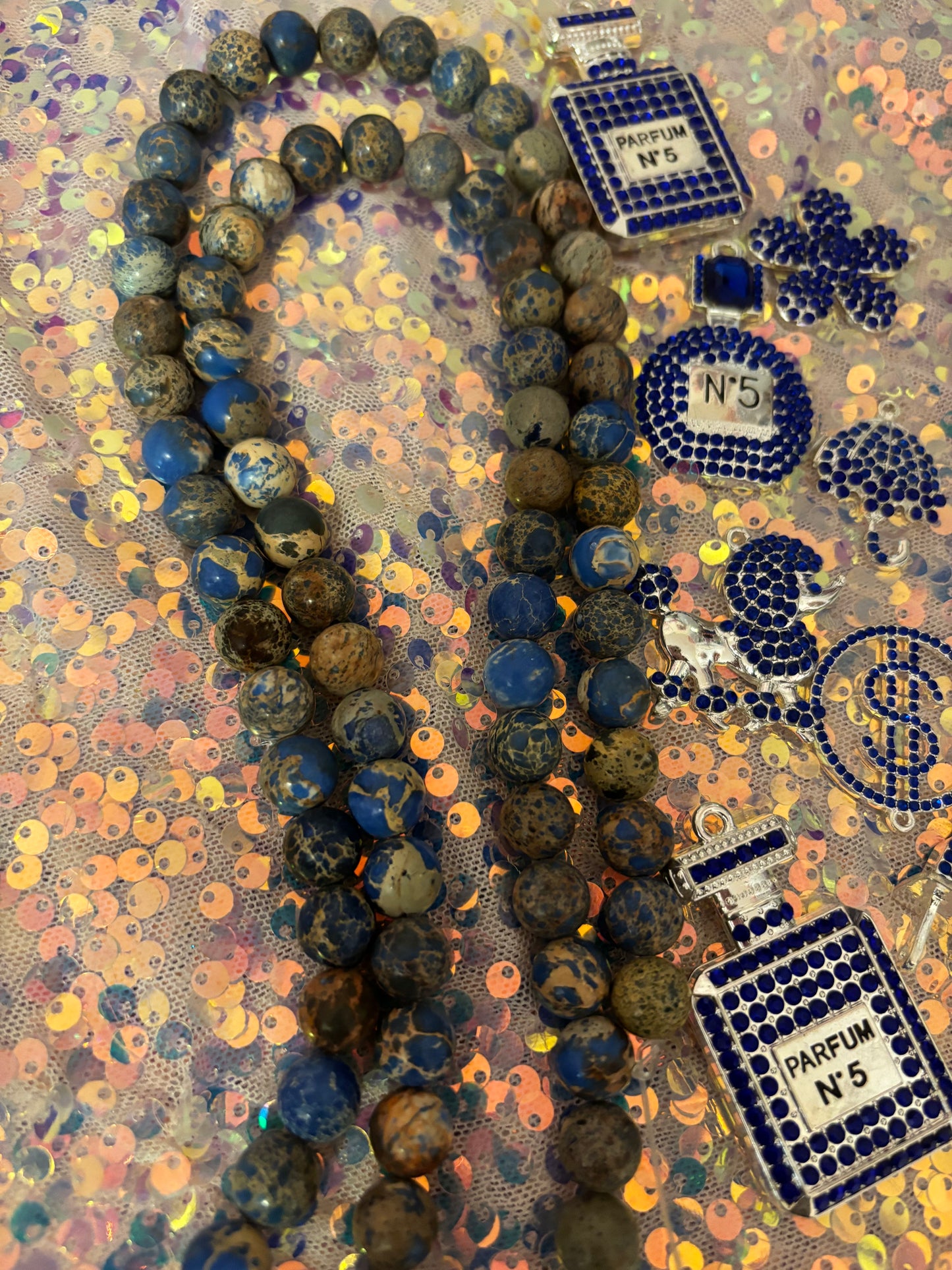 Royal Blue Gemstone Beads(1strand)