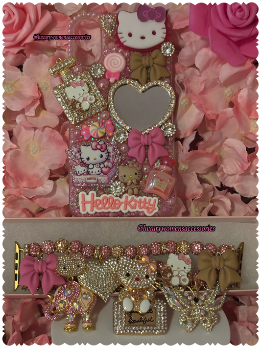 Custom “Bling” Watchband/Phone Case(Made To Order)