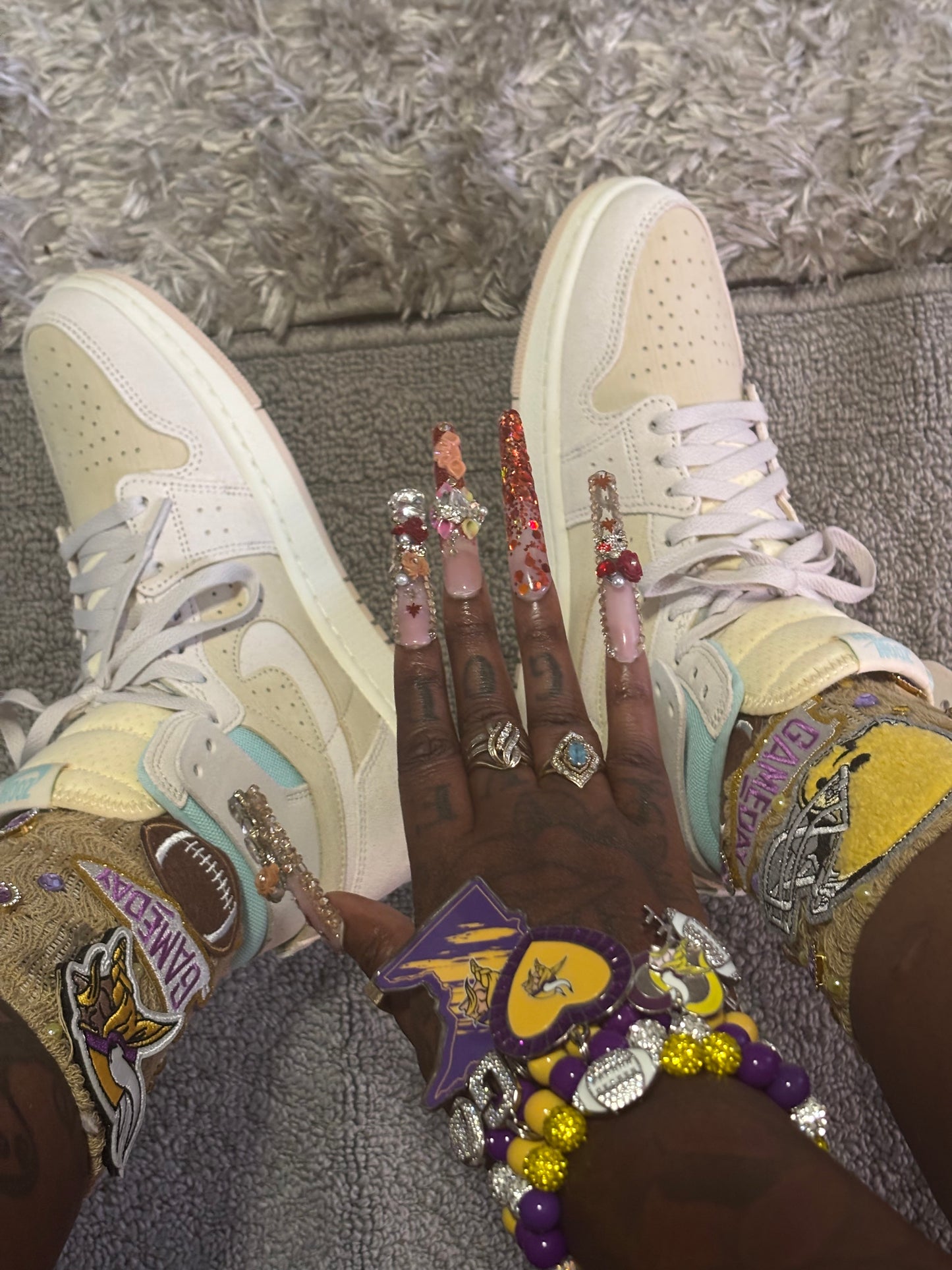 “Custom” Sports Theme Socks(Made To Order)