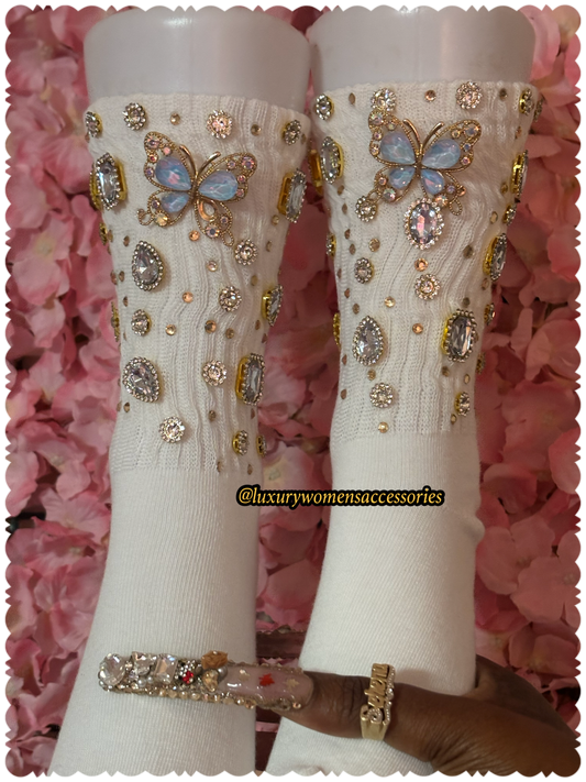 "Custom" Jewel Socks(Madd To Order)