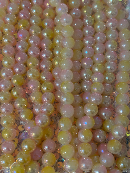 Electro Glass Beads(40ct.)