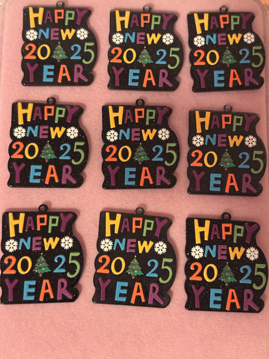 Happy New Year 2025 Charms(1pc.)