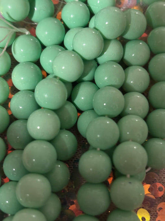 Mint Green Beads(40ct.)