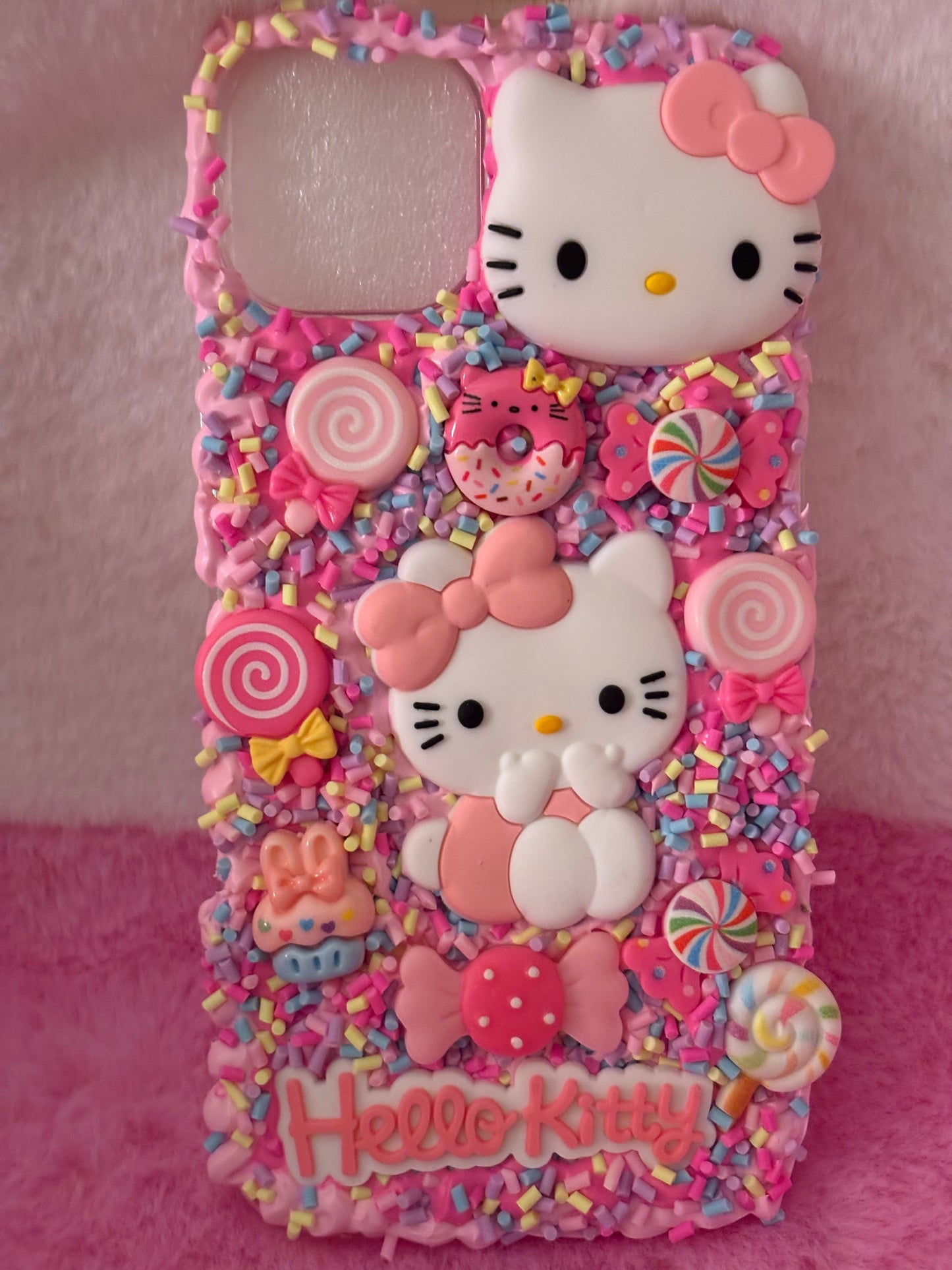 Candy Theme “Kitty” Phone Case(Made To Order)