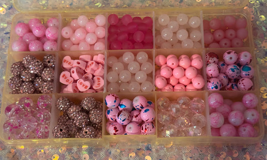 Shades Of Pink Bead Kit