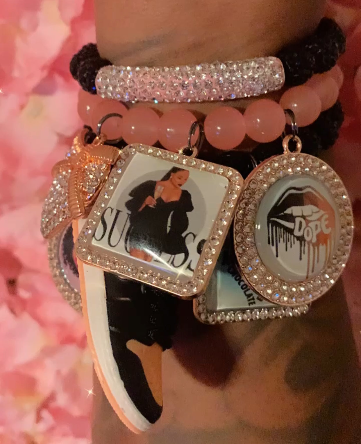 “Black Girl Magic” Beaded Bracelet Set(set of 3)