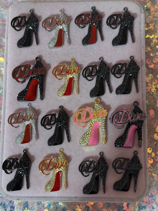 “Diva” Heel Charms(1pc.)