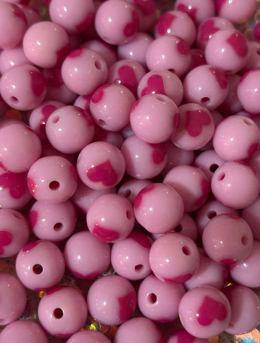 12MM Valentines Theme Beads(40ct.)