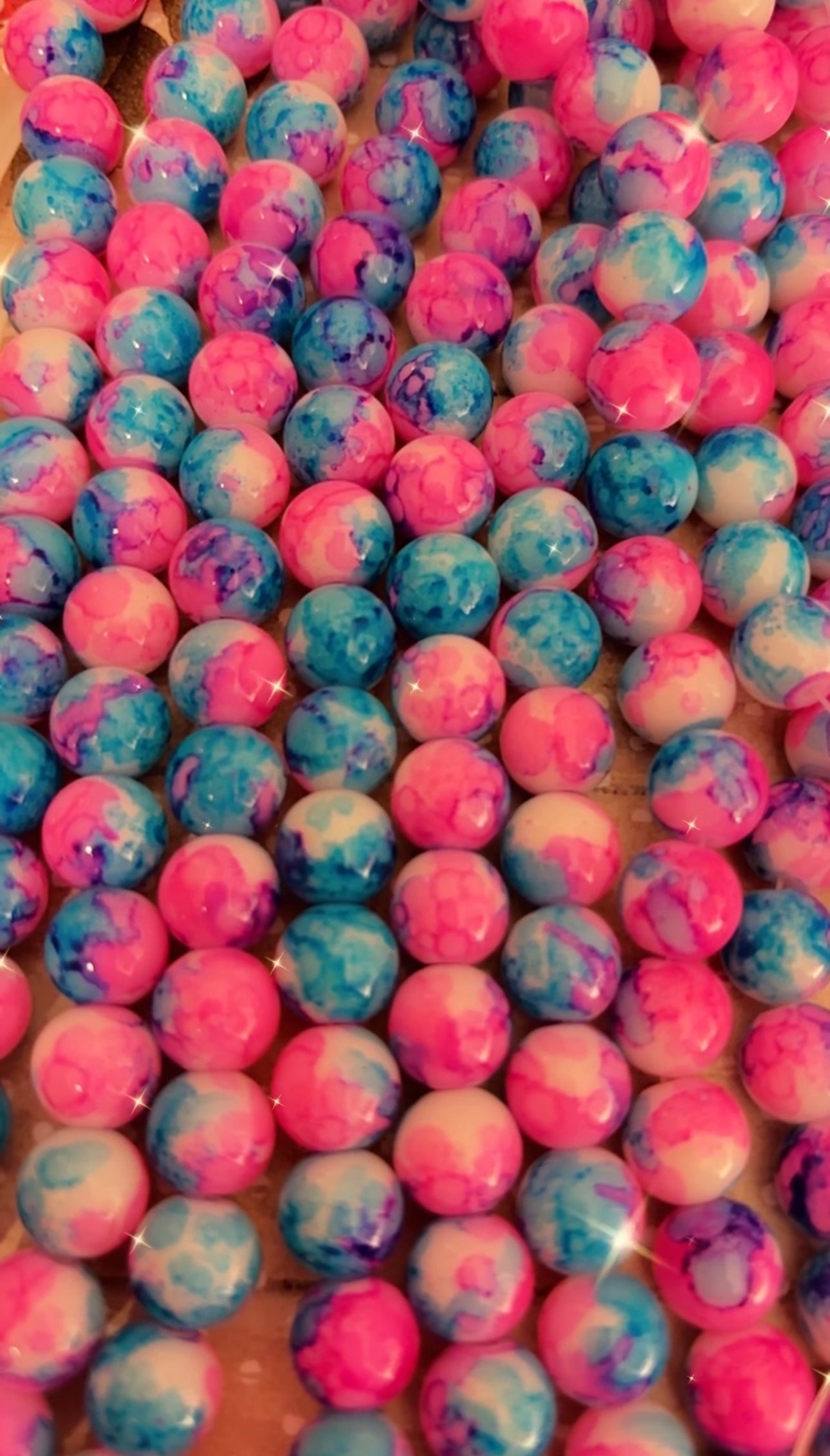 "Cotton Candy" Beads(40ct.)