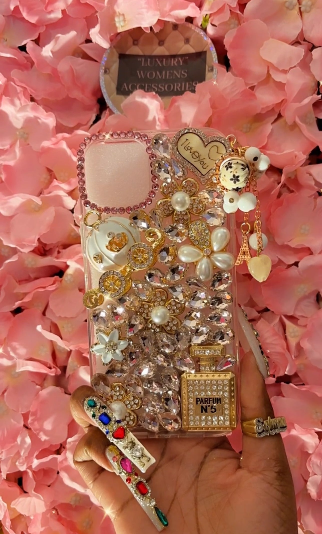 Luxurious “Bling” Phone Case(15 Plus)(Ready To Ship)