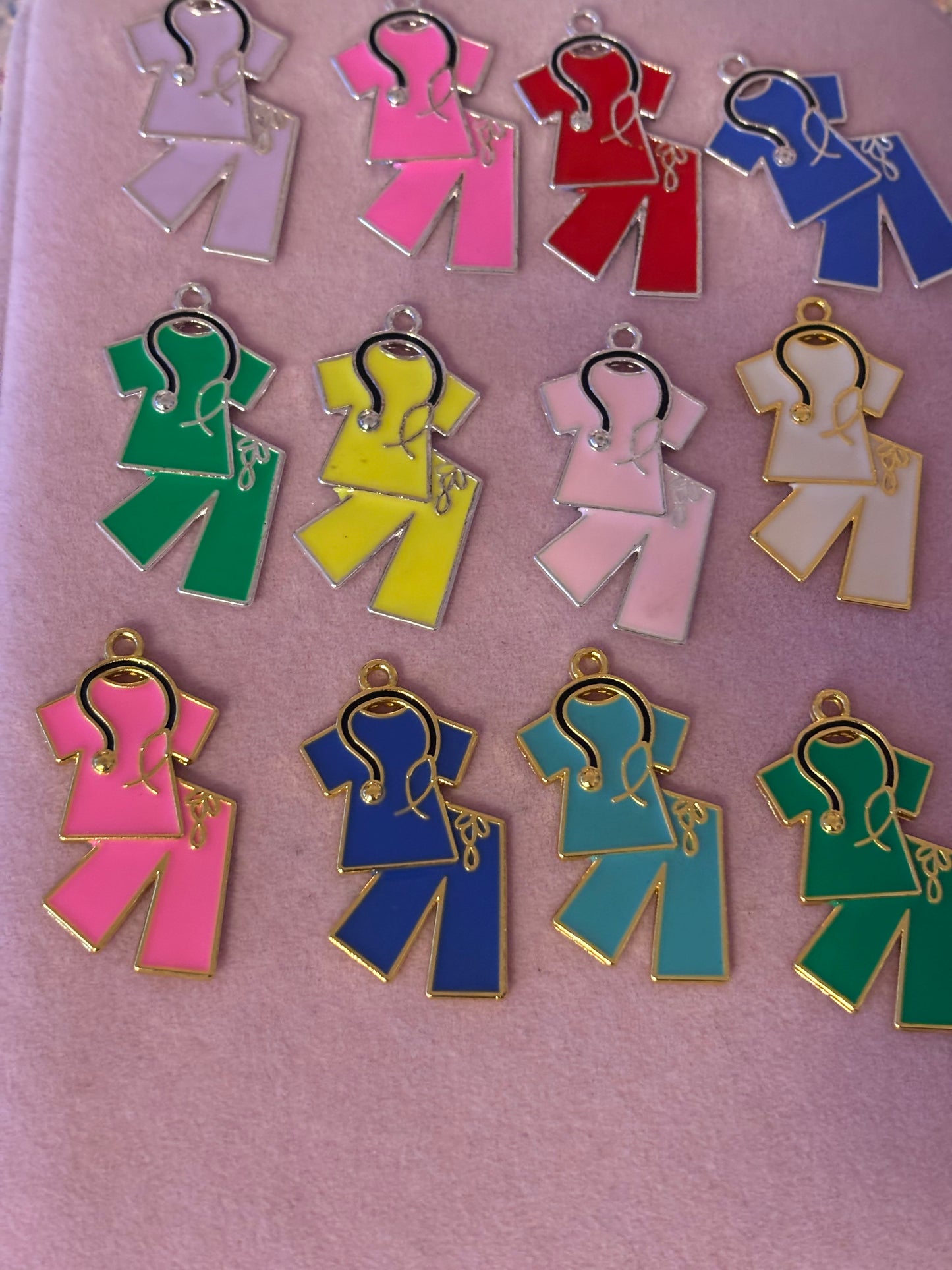 Colored Scrub Charms(1pc.)