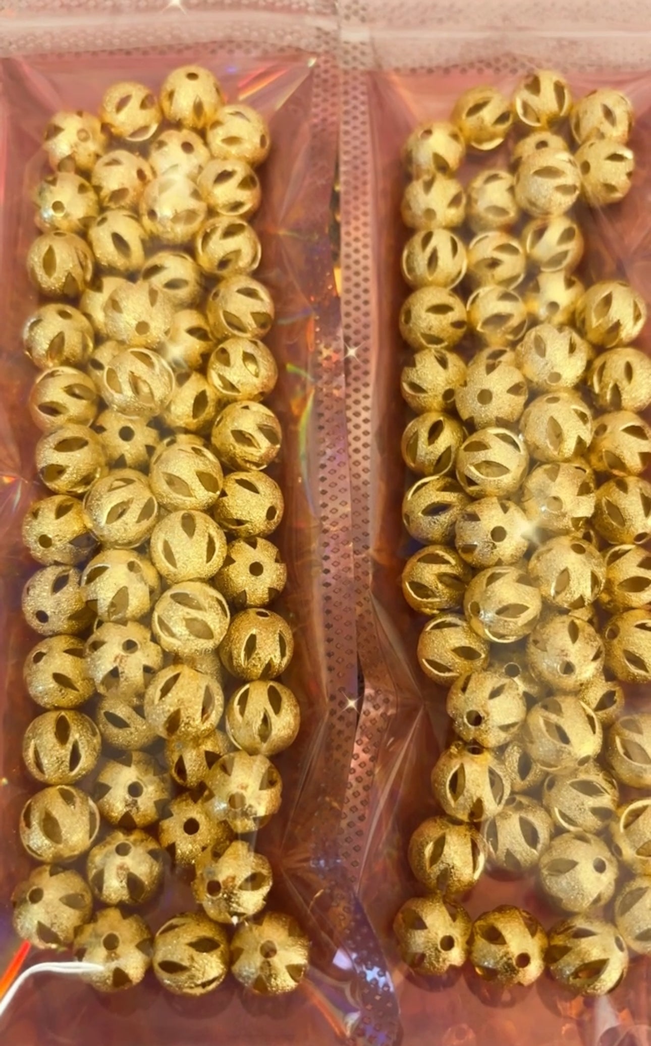 “LUX” Gold Beads(60ct.)