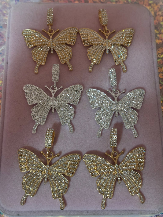 Bling Butterfly Charms(1pc.)
