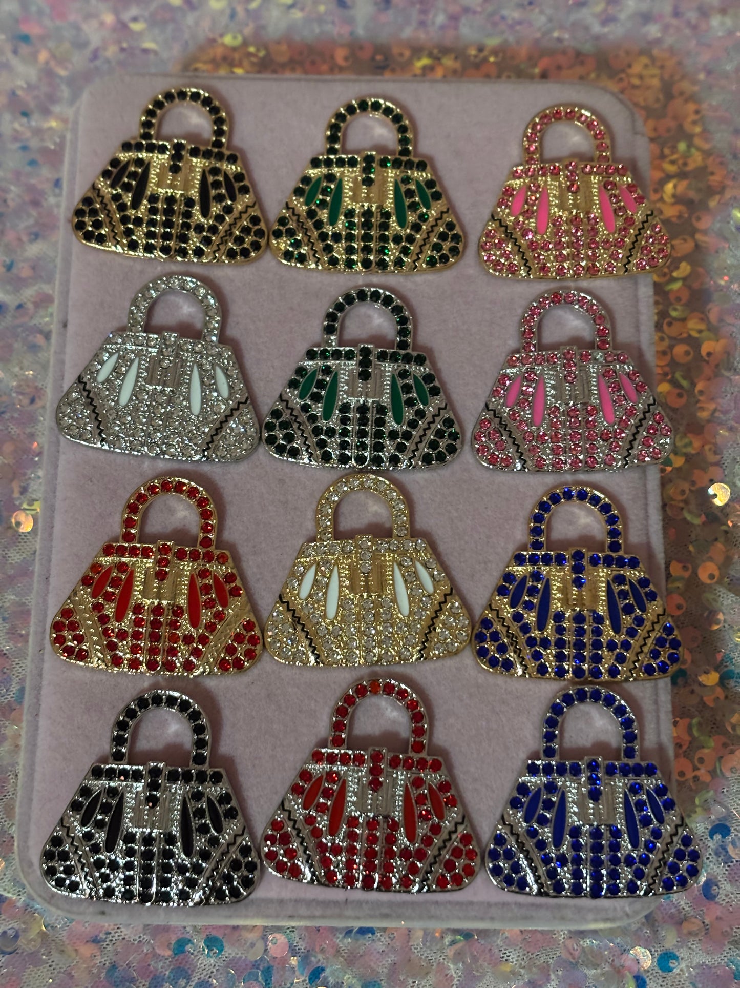 New Style Bling Purse Charms(1pc.)