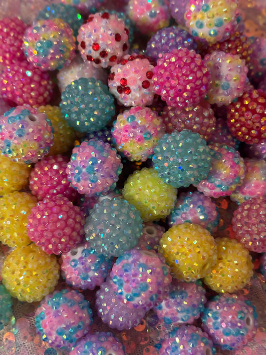 20MM Spring Mix Round Beads(set of 10)