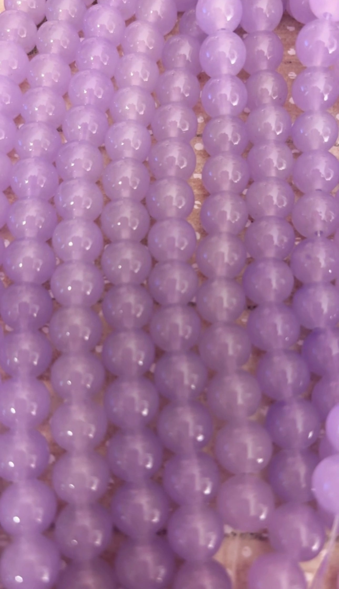 Lilac Jelly Beads(40ct.)