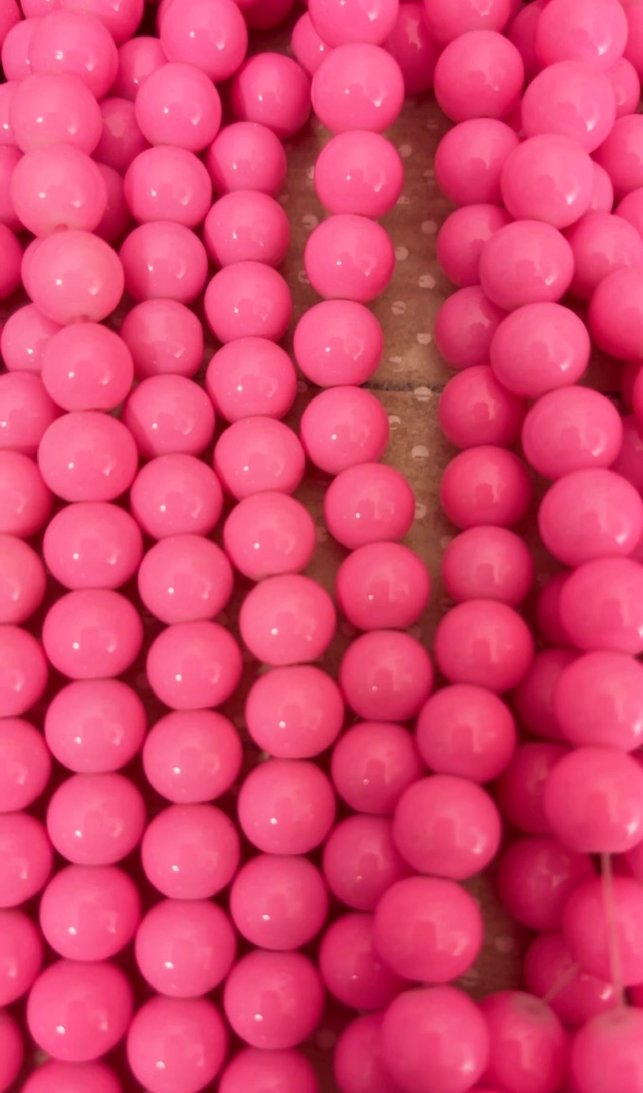 “Barb” Pink Beads(40ct.)