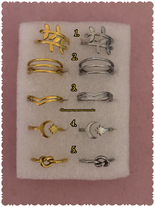 "Luxe" Toe Rings(1pc.)